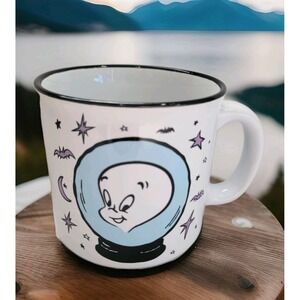 NEW! Classic‎ Vintage Style Casper The Friendly Ghost Coffee Mug Halloween Bats